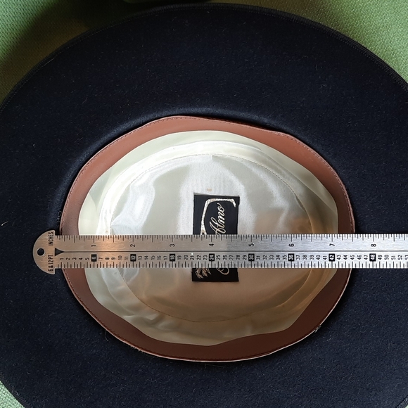 Vintage Mr. ALMO fedora style black hat main image 6